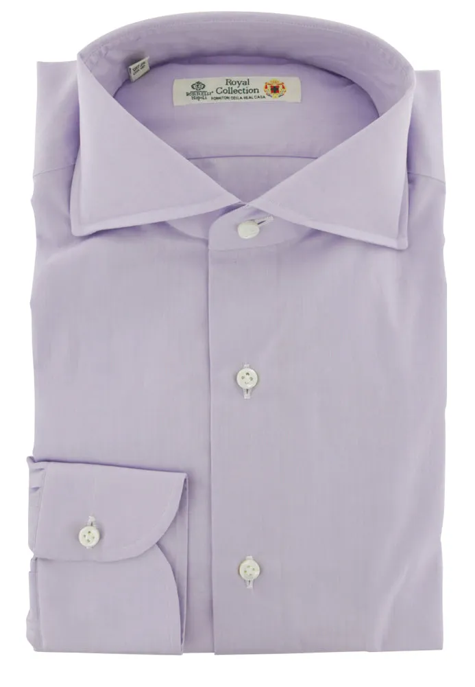 Luigi Borrelli Lavender Purple Shirt - Slim