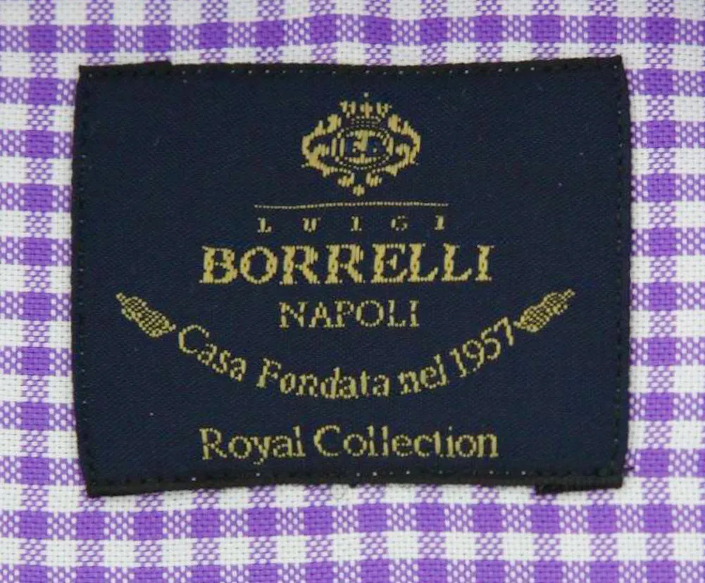 Luigi Borrelli Lavender Purple Shirt - Slim