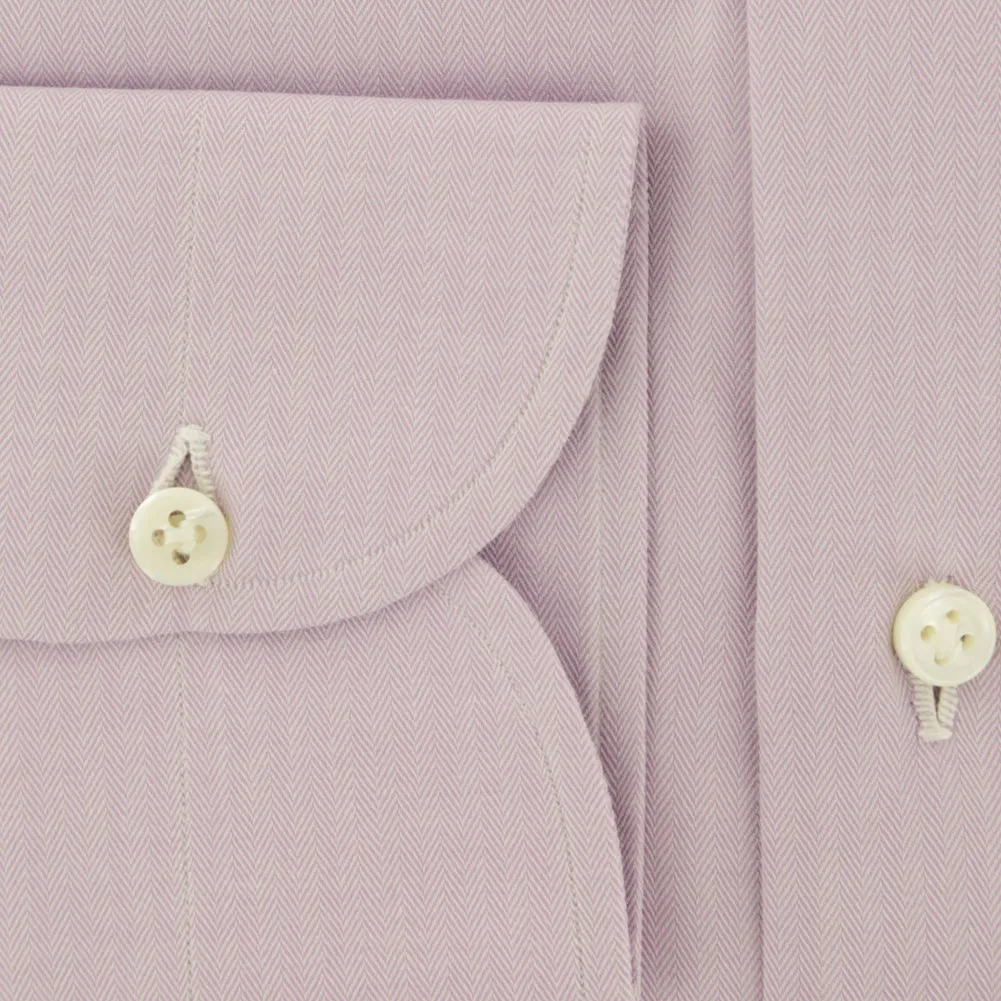 Luigi Borrelli Lavender Purple Shirt - Slim