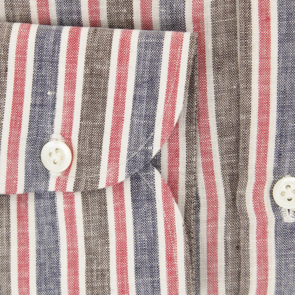 Luigi Borrelli Navy Blue Shirt - Slim