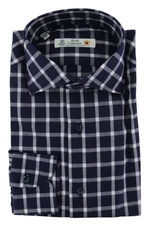 Luigi Borrelli Navy Blue Shirt - Slim