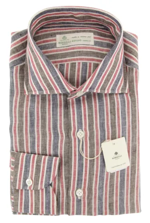 Luigi Borrelli Navy Blue Shirt - Slim