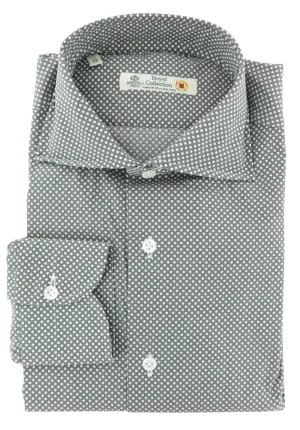 Luigi Borrelli Olive Green Shirt - Slim