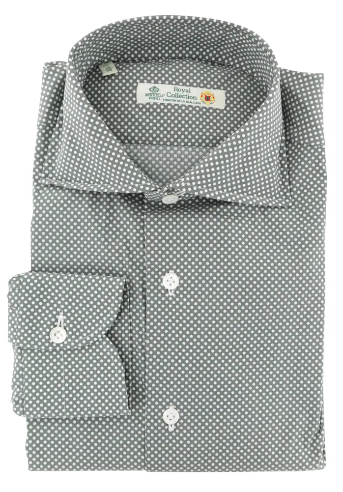 Luigi Borrelli Olive Green Shirt - Slim