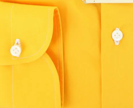 Luigi Borrelli Orange Shirt - Slim