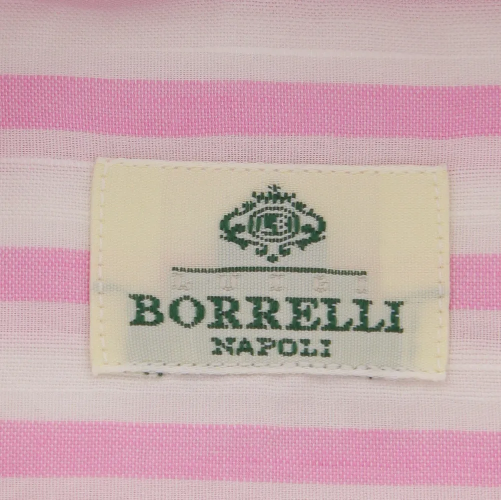 Luigi Borrelli Pink Shirt - 15 US / 38 EU