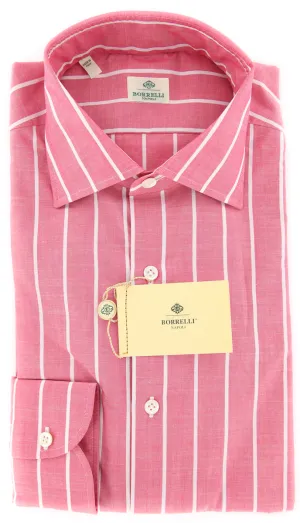 Luigi Borrelli Pink Shirt - Extra Slim