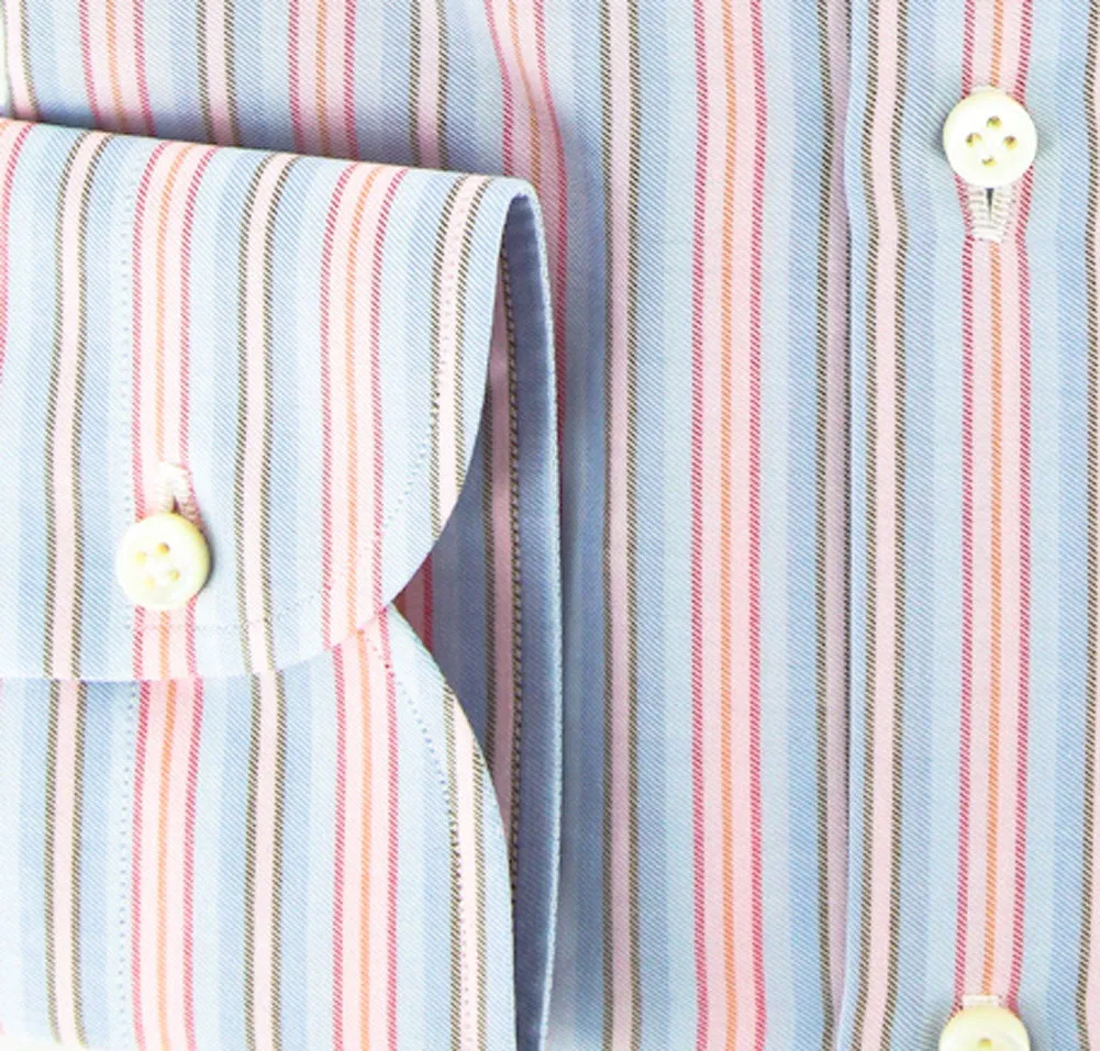 Luigi Borrelli Pink Shirt – Size: 16.5 US / 42 EU