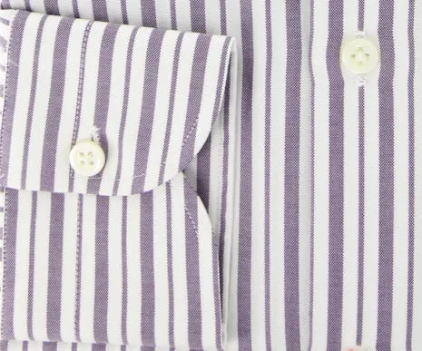 Luigi Borrelli Purple Shirt – Size: 15.5 US / 39 EU