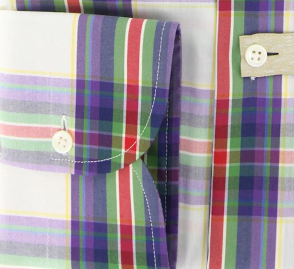Luigi Borrelli Purple Shirt – Size: 15.75 US / 40 EU