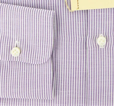 Luigi Borrelli Purple Shirt – Size: 15.75 US / 40 EU