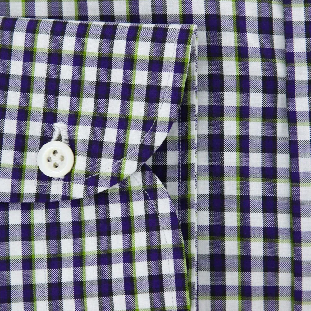 Luigi Borrelli Purple Shirt - Slim