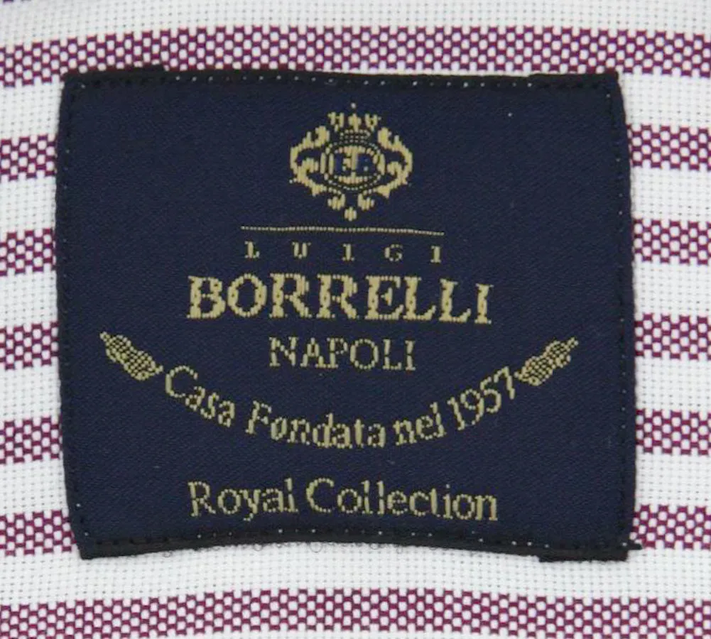 Luigi Borrelli Purple Shirt - Slim