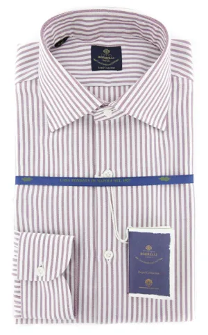 Luigi Borrelli Purple Shirt - Slim