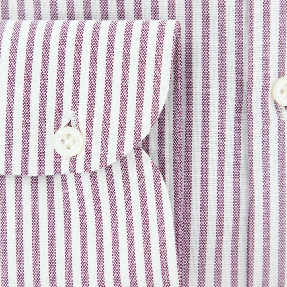 Luigi Borrelli Purple Shirt - Slim
