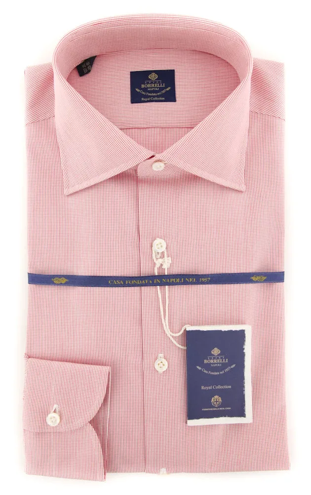 Luigi Borrelli Red Shirt - Slim