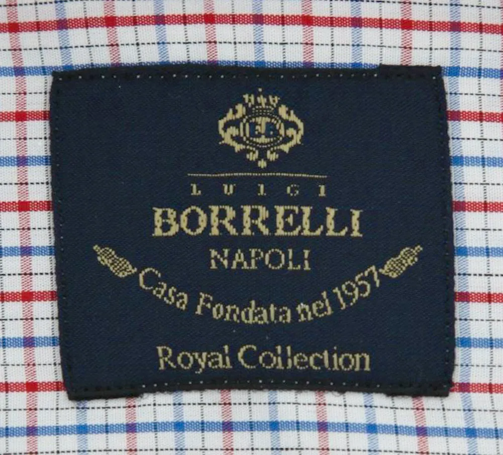 Luigi Borrelli Red Shirt - Slim