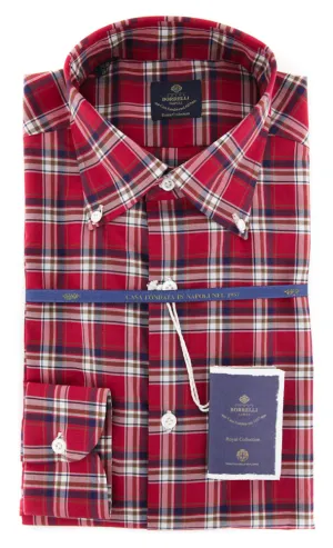 Luigi Borrelli Red Shirt - Slim