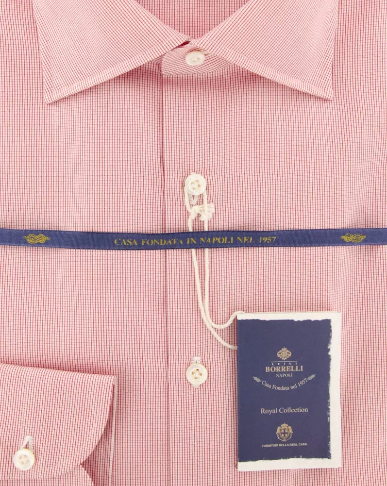 Luigi Borrelli Red Shirt - Slim