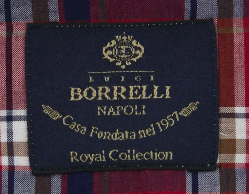 Luigi Borrelli Red Shirt - Slim