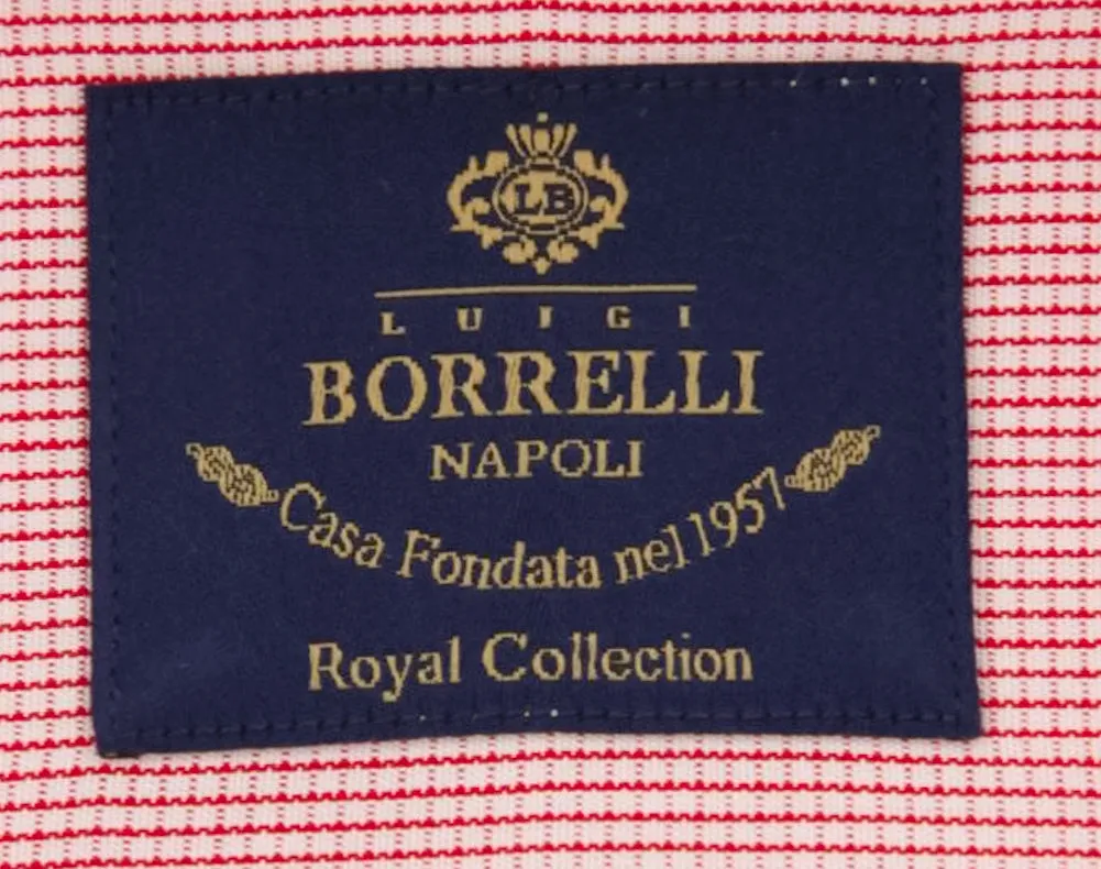 Luigi Borrelli Red Shirt - Slim