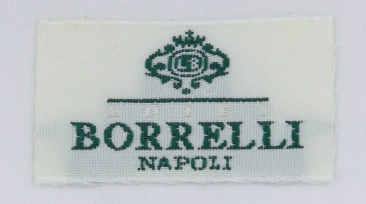 Luigi Borrelli White Shirt - 17 US / 43 EU