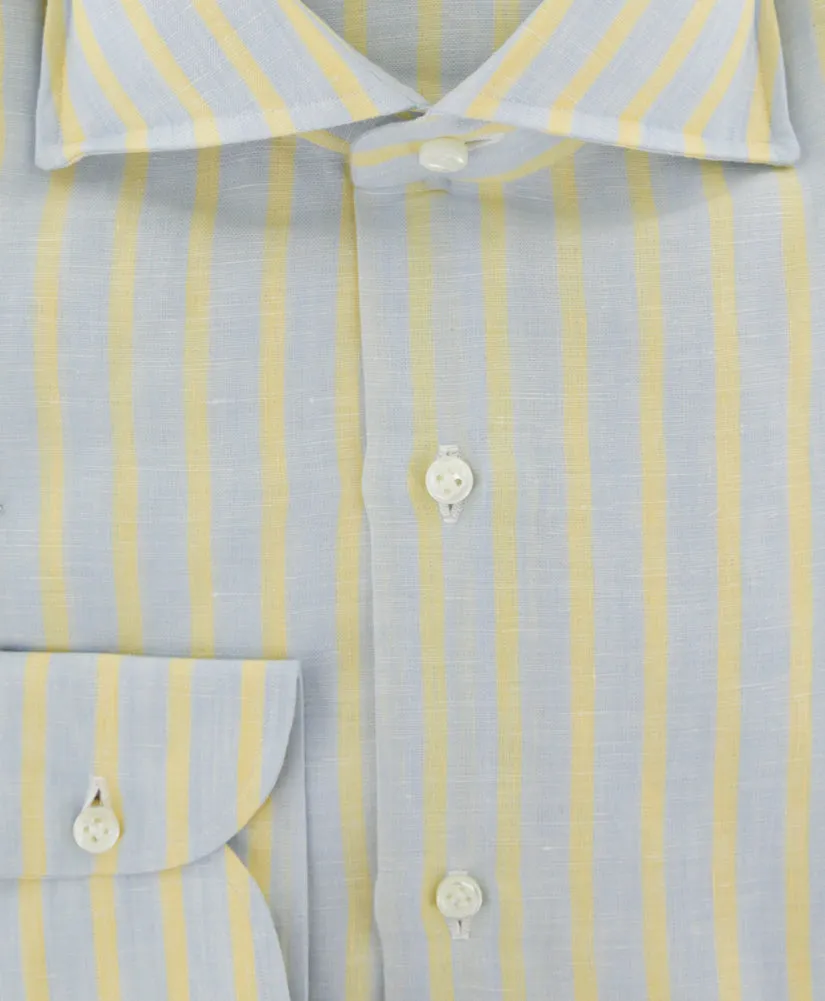Luigi Borrelli Yellow Shirt - Slim