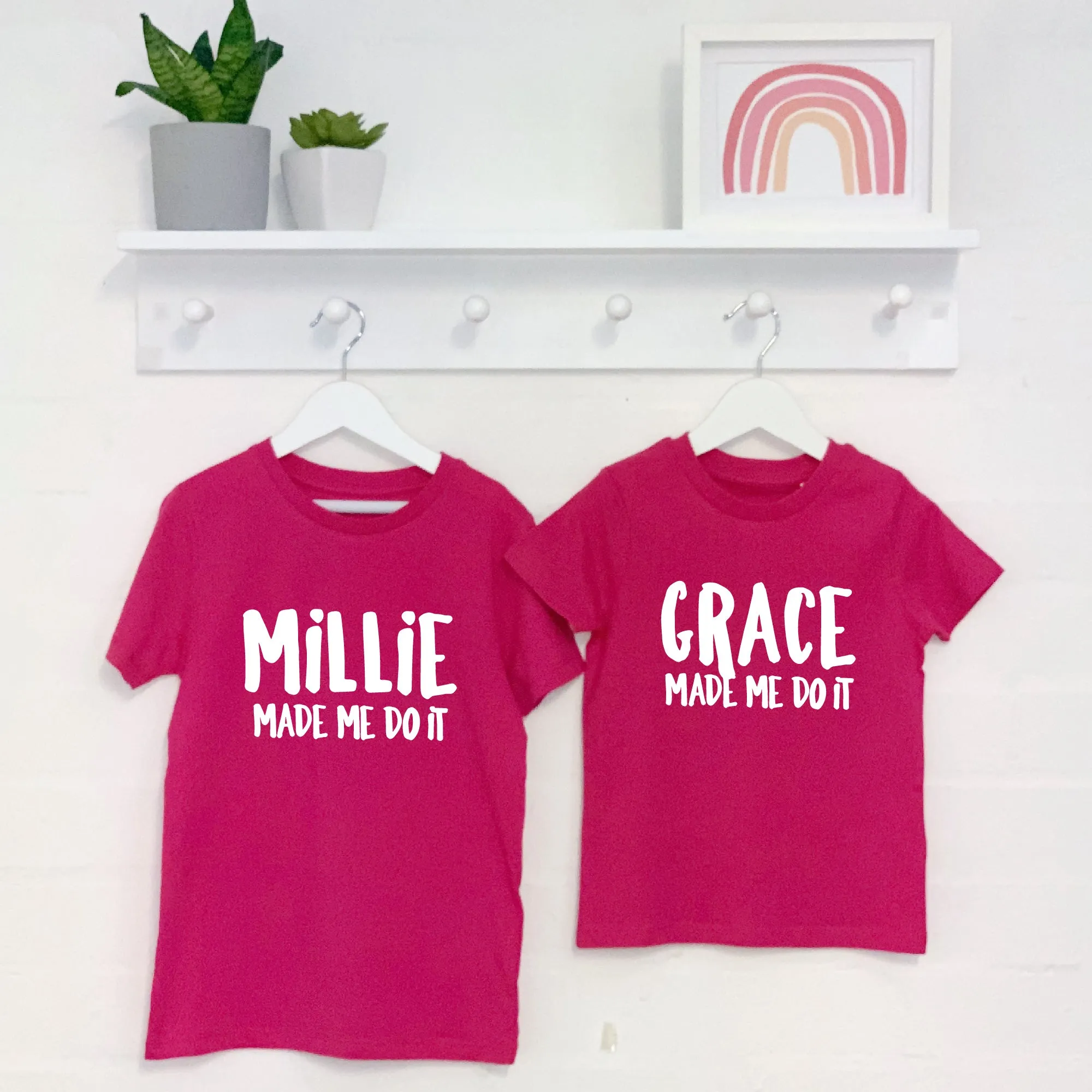 Made Me Do It Personalised Children's Clothing Set