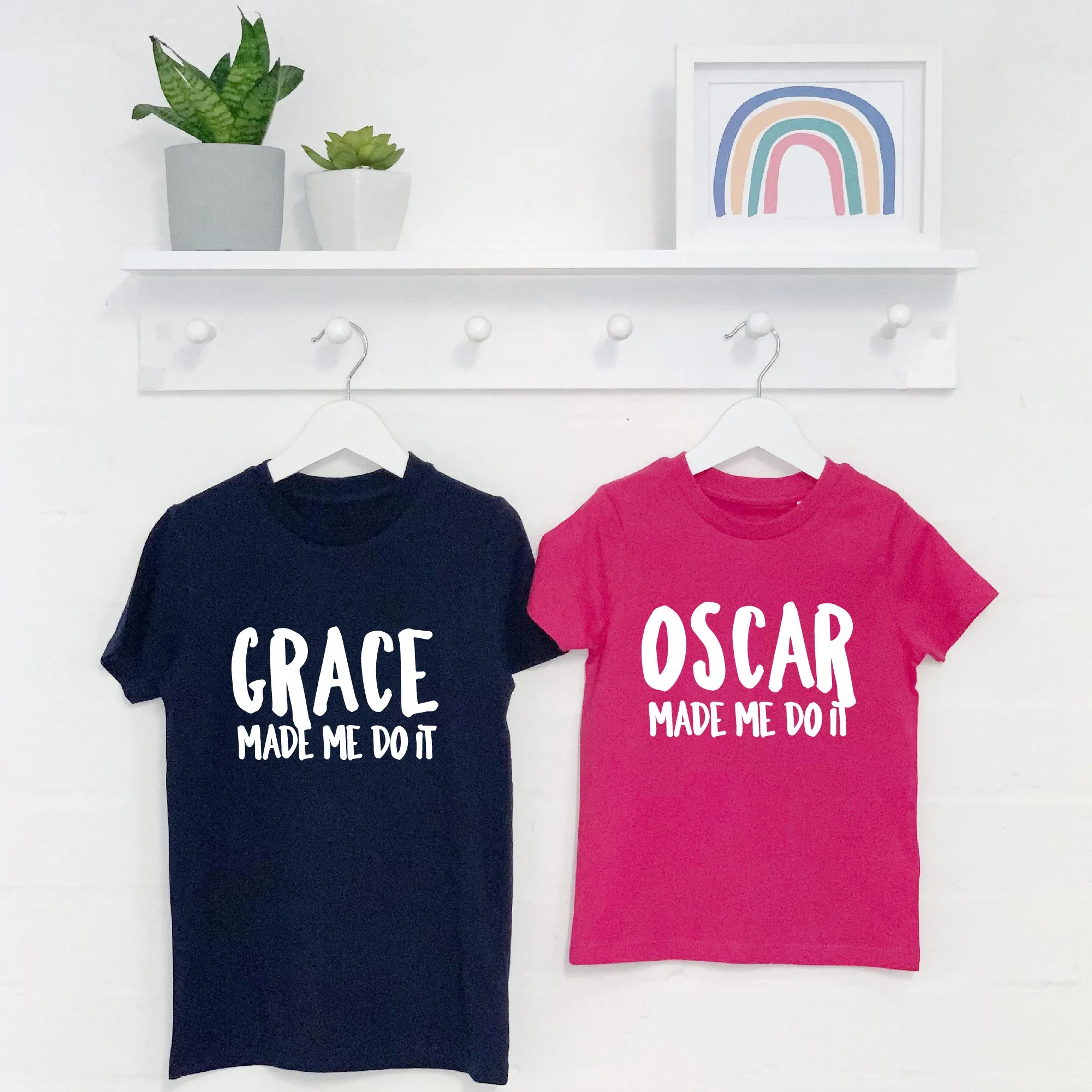 Made Me Do It Personalised Children's Clothing Set