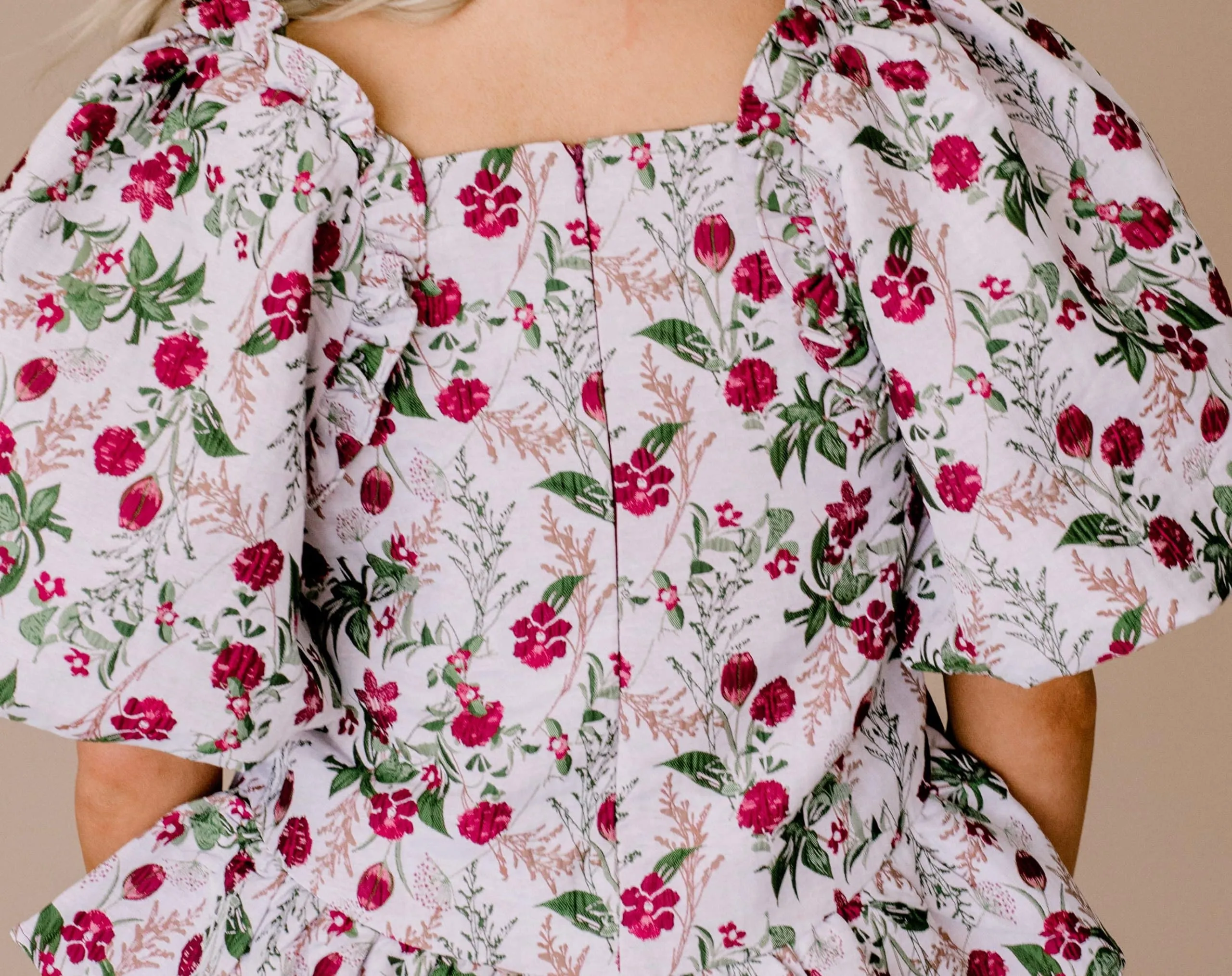 Magenta Bloom Short Set