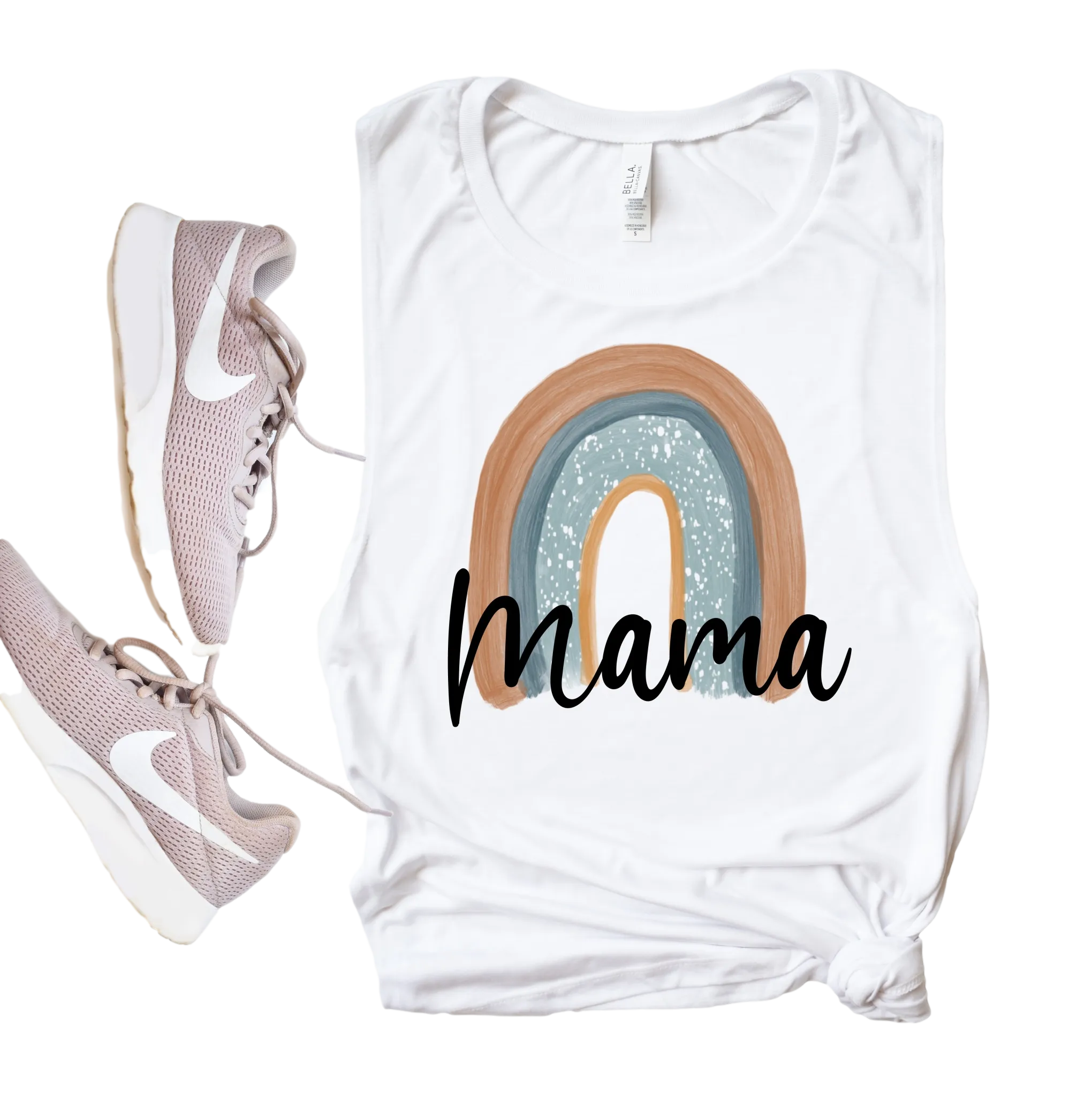 Mama Rainbow Tank | Womens Yoga Tank