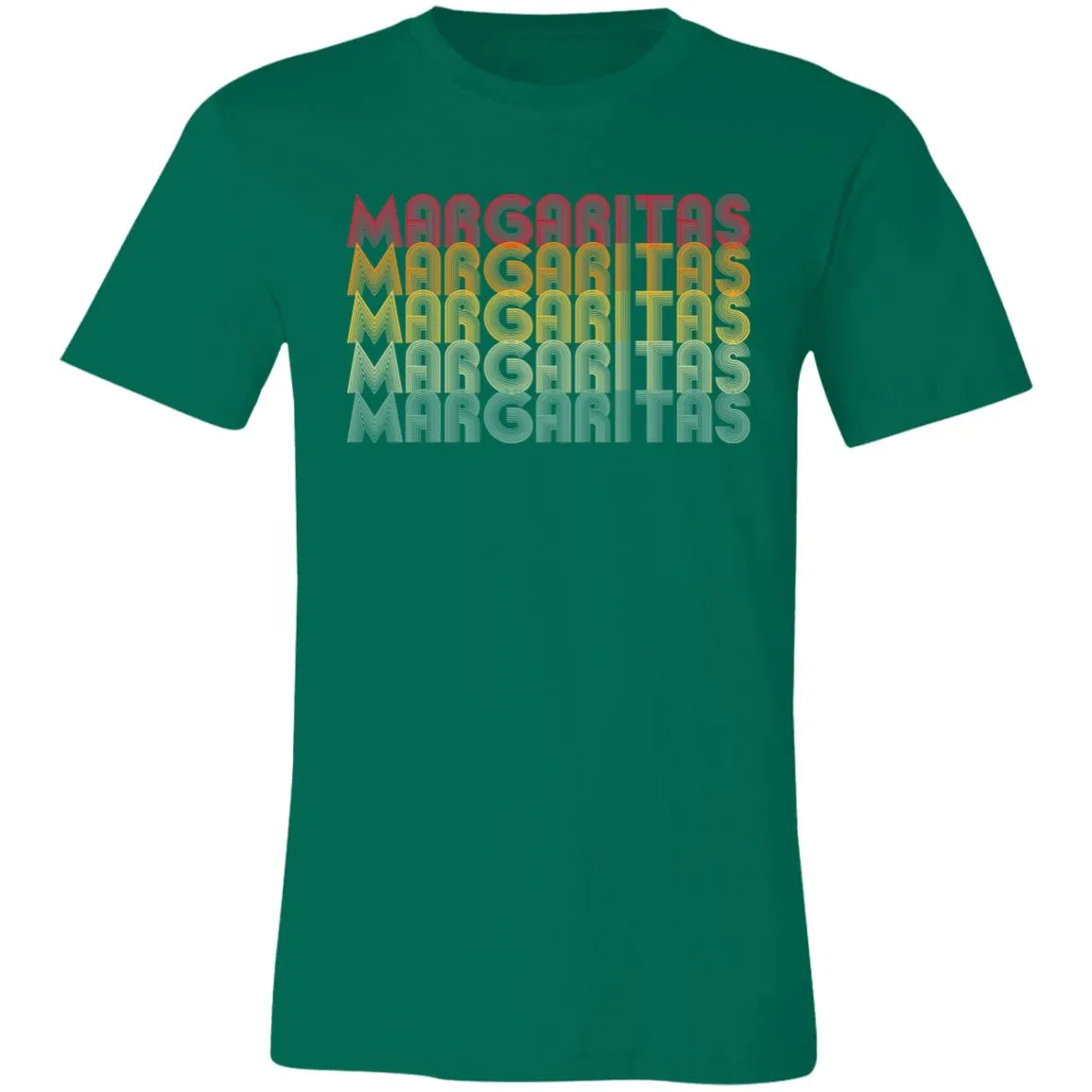 Margaritas - Margaritas - Margaritas... Classic Retro Drinking Partying Unisex Tee
