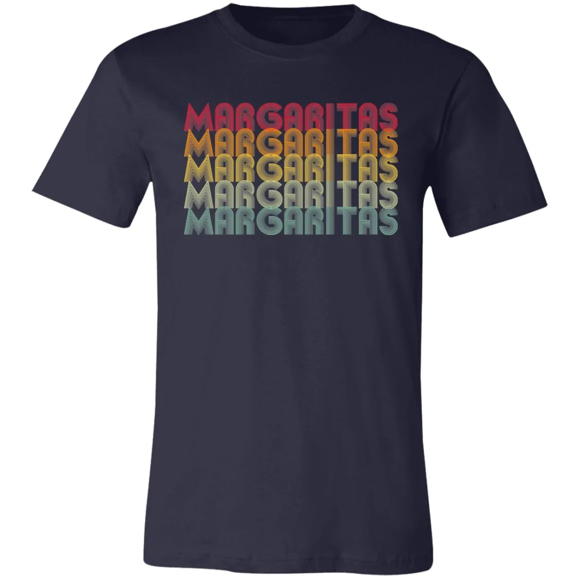 Margaritas - Margaritas - Margaritas... Classic Retro Drinking Partying Unisex Tee