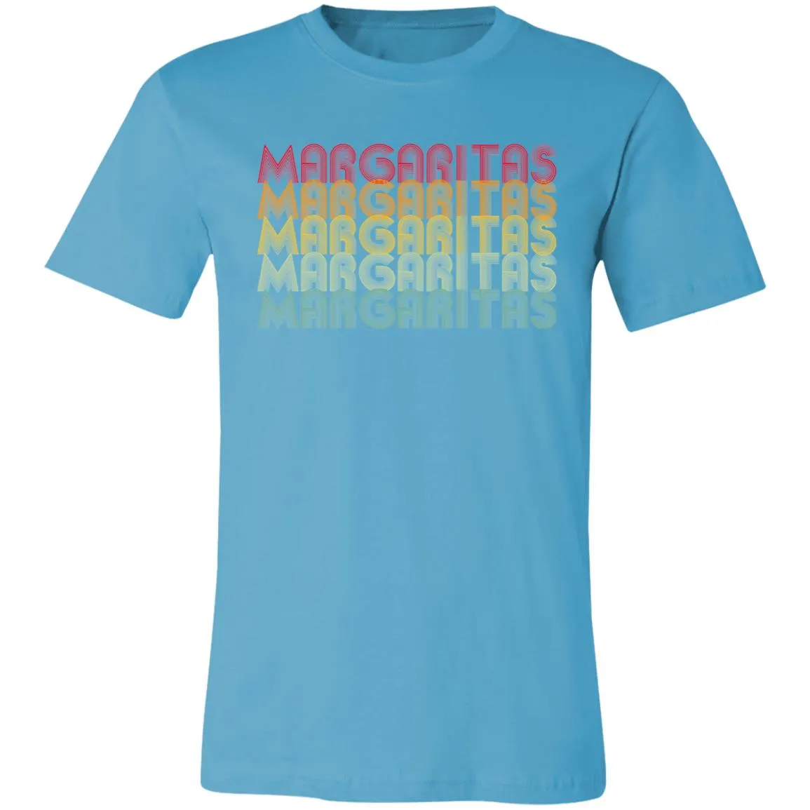 Margaritas - Margaritas - Margaritas... Classic Retro Drinking Partying Unisex Tee