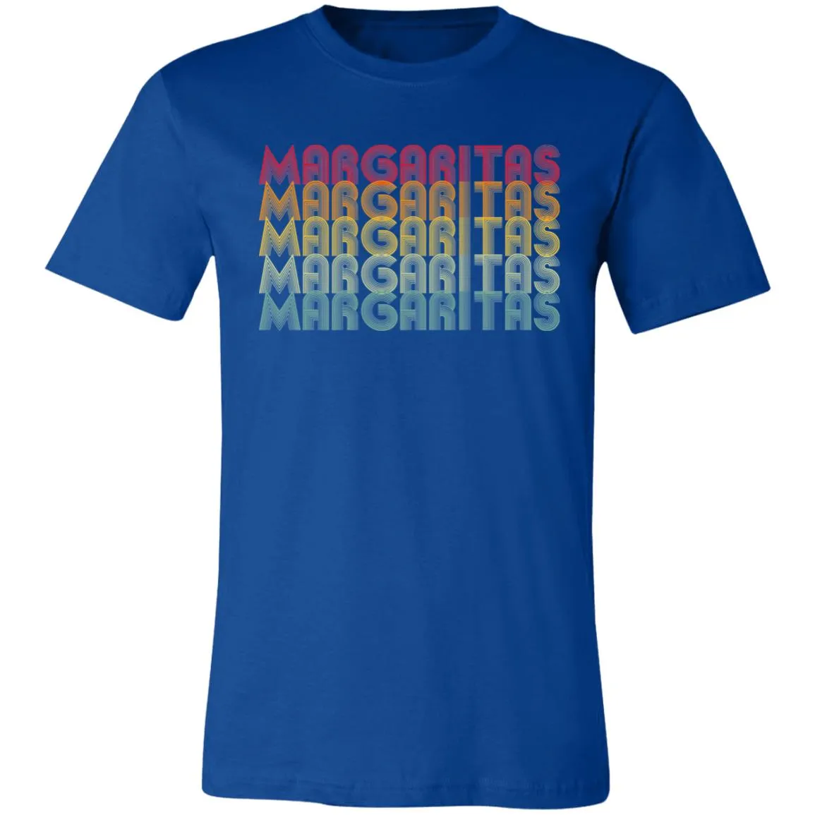 Margaritas - Margaritas - Margaritas... Classic Retro Drinking Partying Unisex Tee