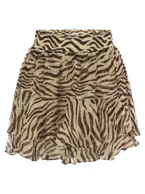 MC2 Saint Barth Eivissa Miniskirt med ruffles