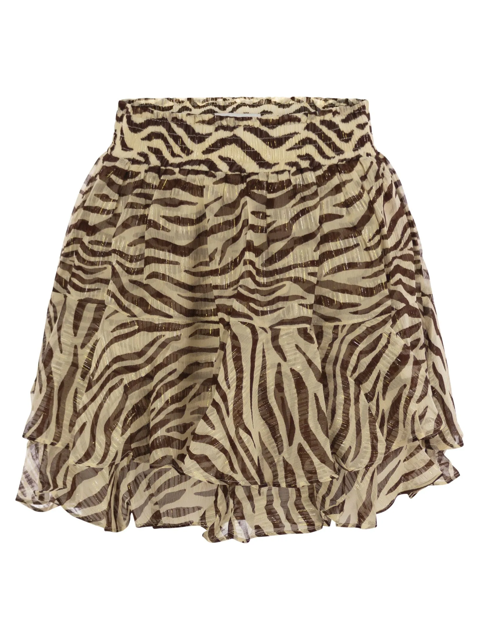 MC2 Saint Barth Eivissa Miniskirt med ruffles