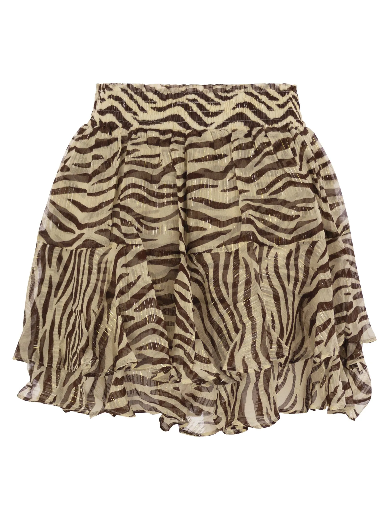 MC2 Saint Barth Eivissa Miniskirt med ruffles