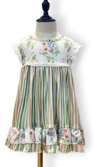 Meadow Stripes Dress – Curated by Kada ❖ [Licensed Collection]