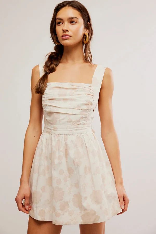 MEET ME IN MAUI PRINTED DRESS