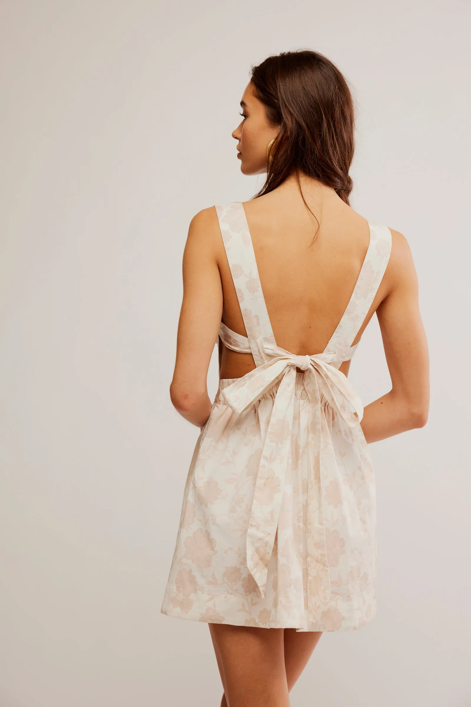 MEET ME IN MAUI PRINTED DRESS