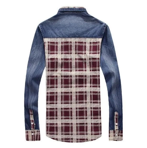 Men's Long Sleeve Fashion Button Up