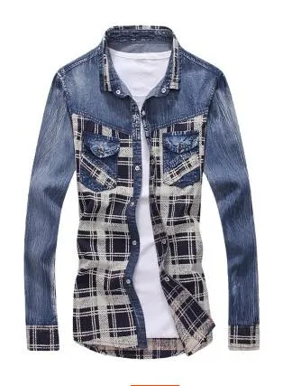 Men's Long Sleeve Fashion Button Up