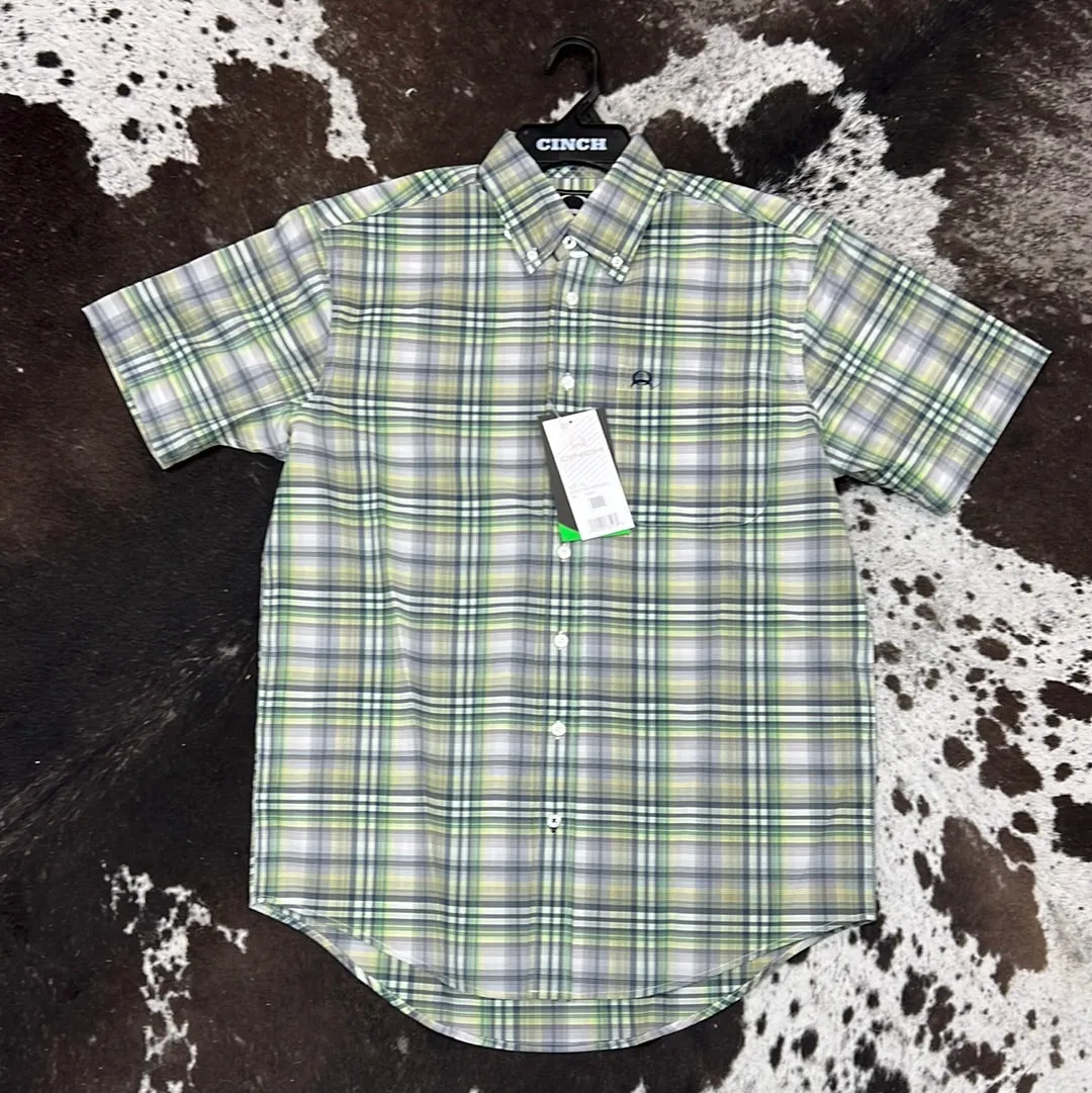 Men’s Plaid Arenaflex Button Up