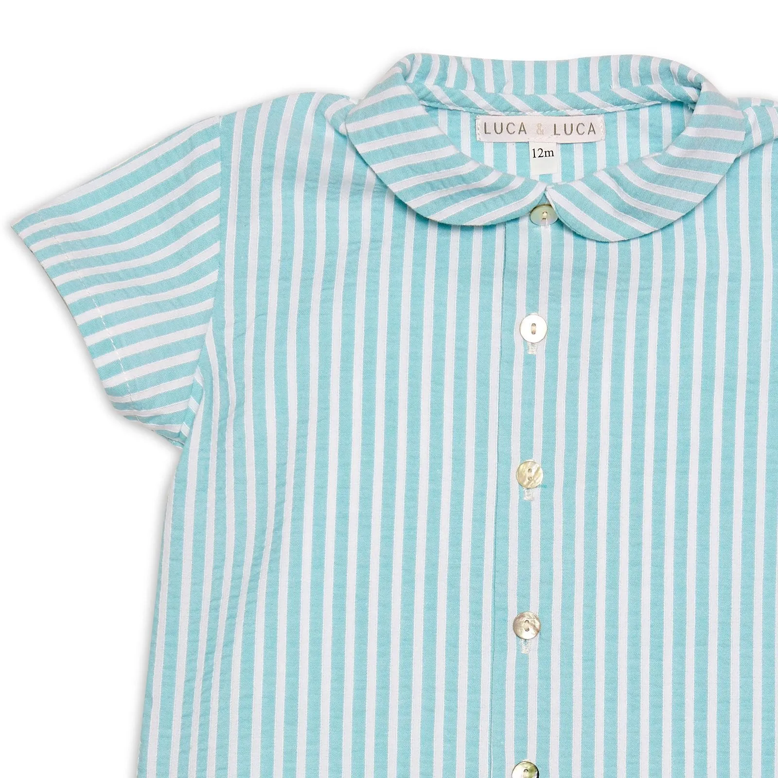 MENTA TOP WITH COLLAR