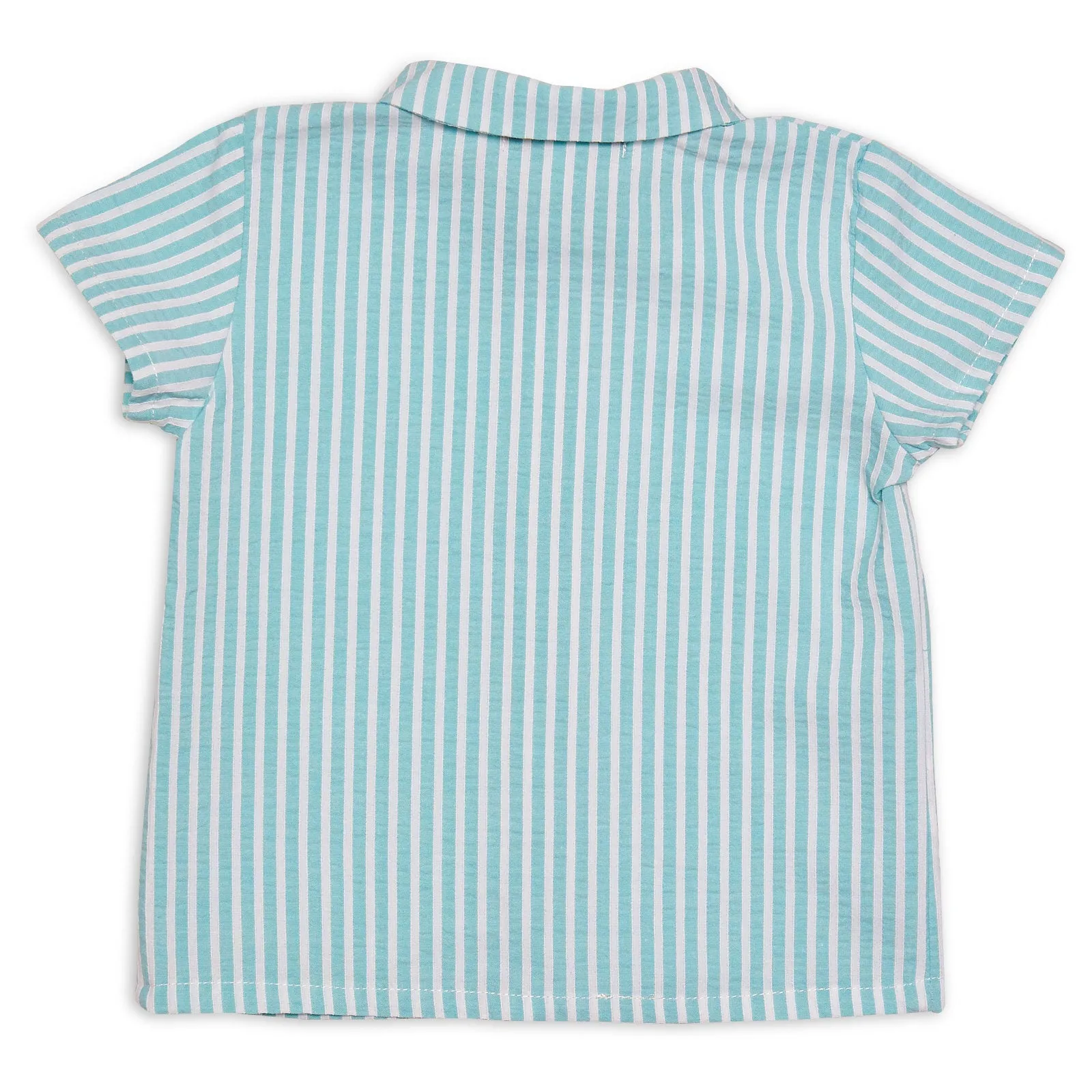 MENTA TOP WITH COLLAR