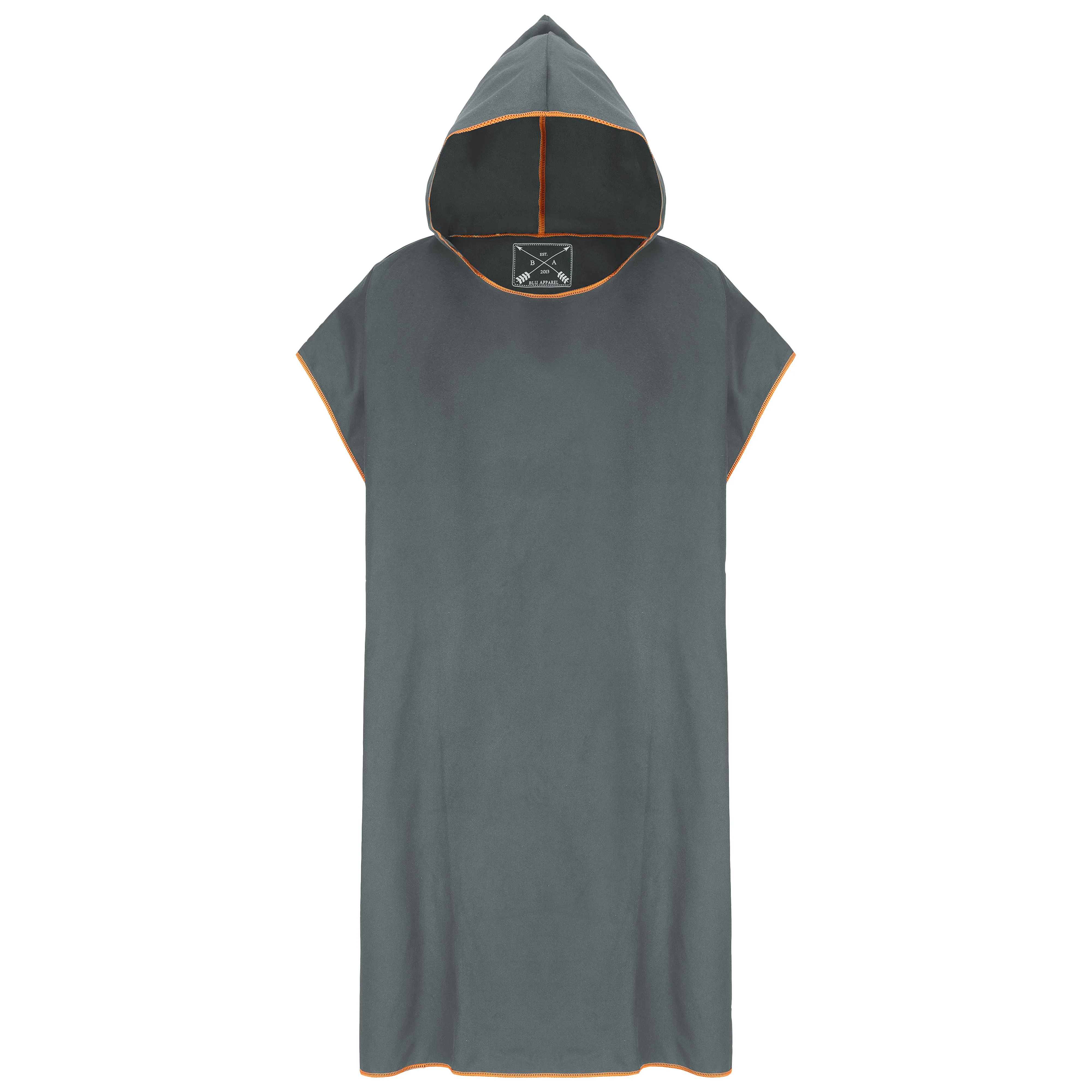 Microfibre Changing Robe / Poncho - Black