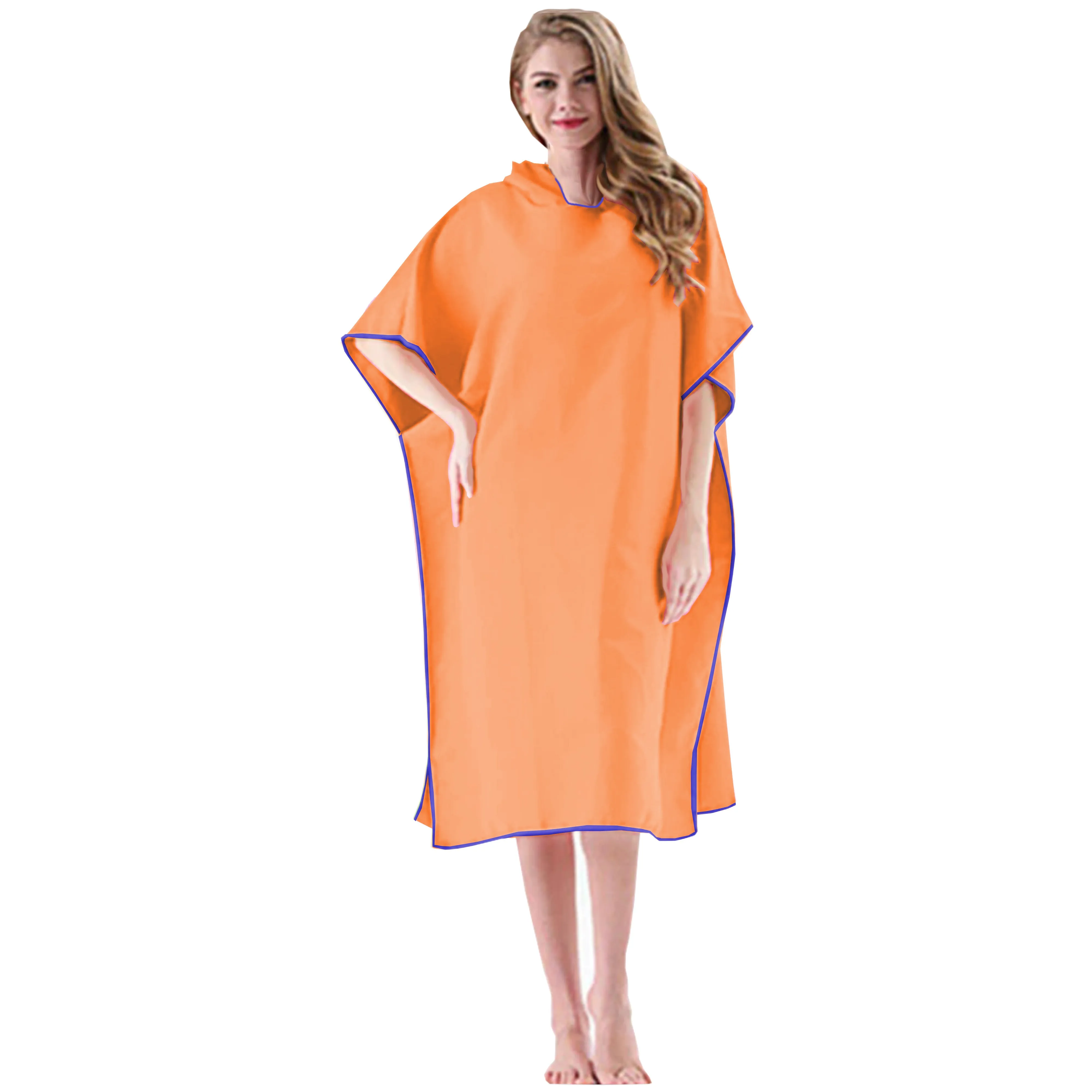 Microfibre Changing Robe / Poncho - Black