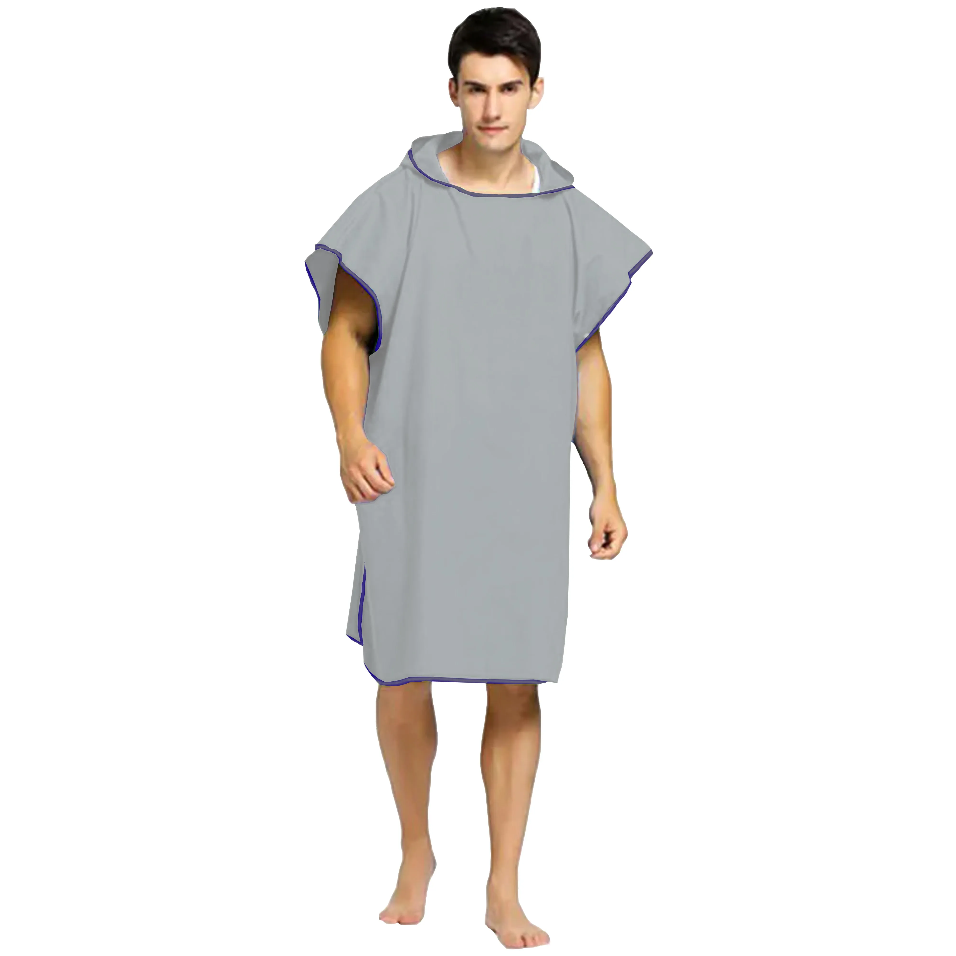 Microfibre Changing Robe / Poncho - Black