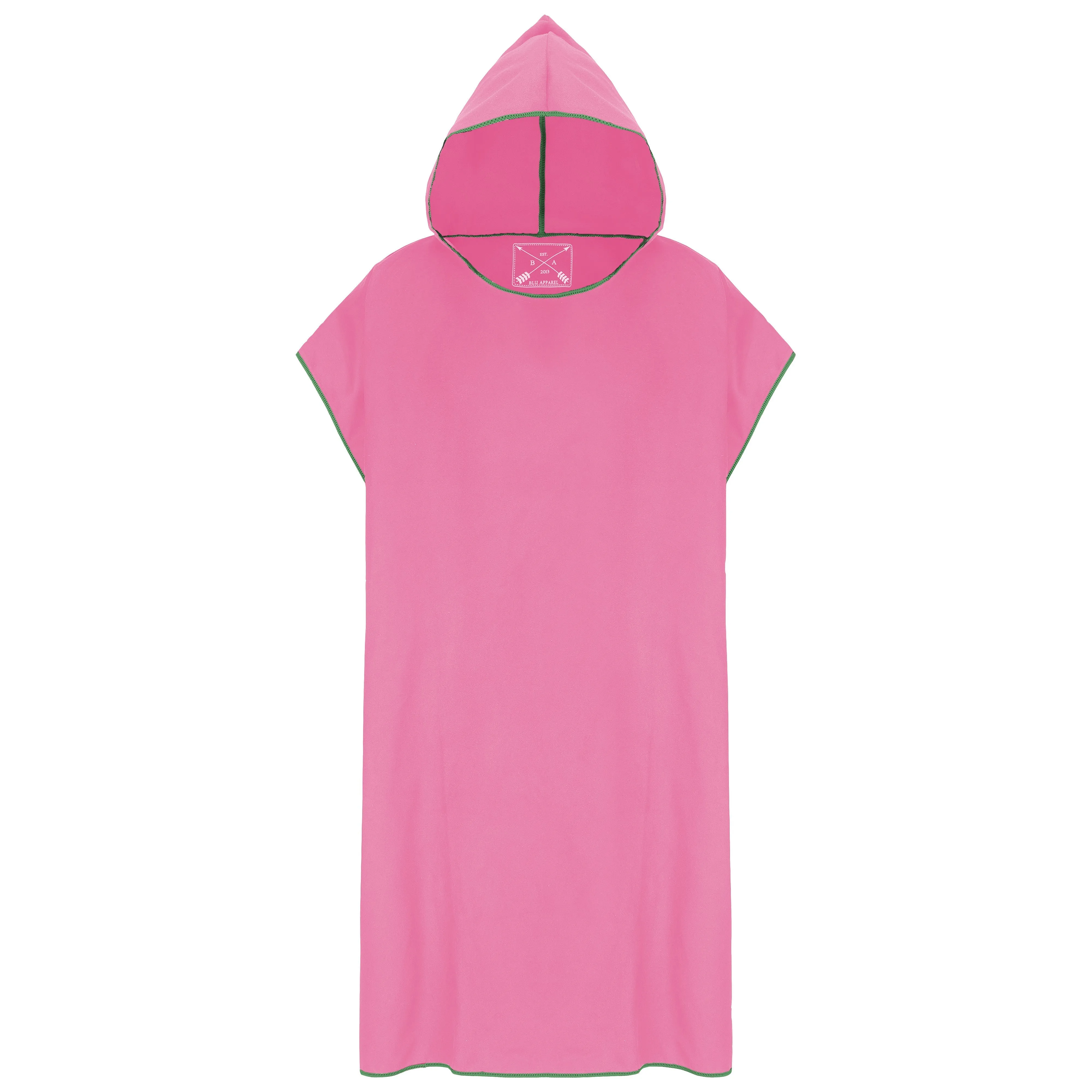 Microfibre Changing Robe / Poncho - Orange